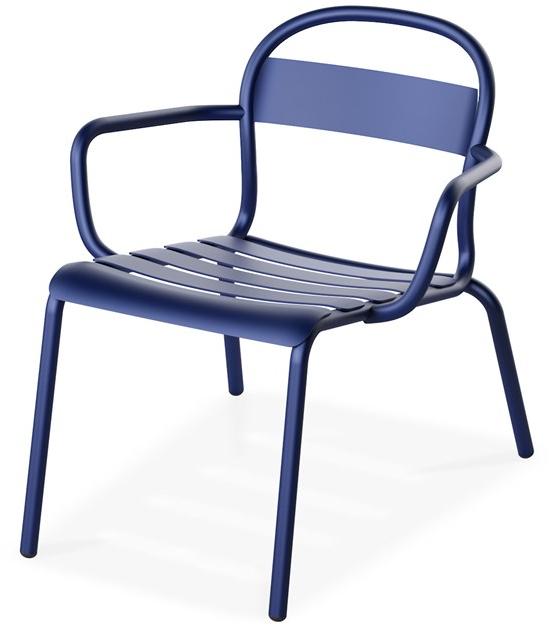 COLOS Штабелируемое кресло из листового металла с подлокотниками Stecca sun-id-1434652 - Вид №6