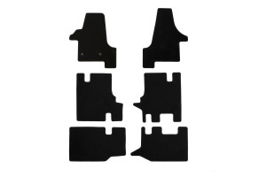 16111921 Коврики в салон Econom VOLKSWAGEN Transporter T5 2003- мв., 6 шт. КLEVER01514201200k Klever