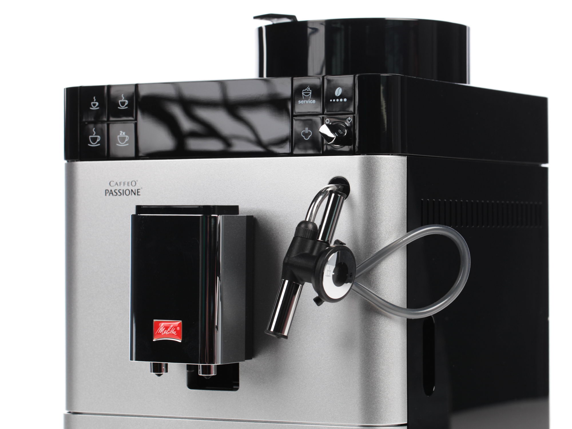 1012654 Кофемашина автоматическая Melitta Caffeo Passione F 530-101 серебристый STDN-0102553 - Вид №3
