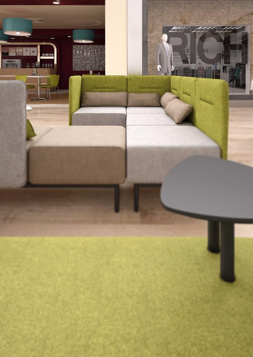 Leyform Кресло из огнестойкой ткани с разъемом USB Around sun-id-1454578 - Вид №4