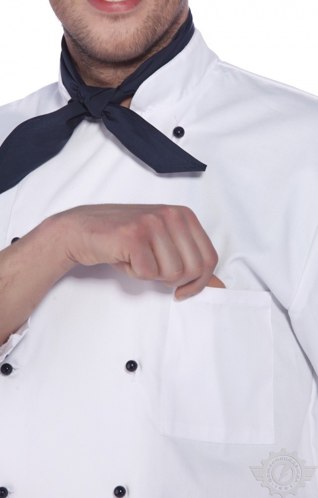 64721 Куртка поварская "Люкс-Лайт" синяя полоска  Повар  размер 60-62/182-188 Спецодежда  - Вид №6