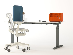 Рециркулированная пластиковая звукопоглощающая панель перегородки стола