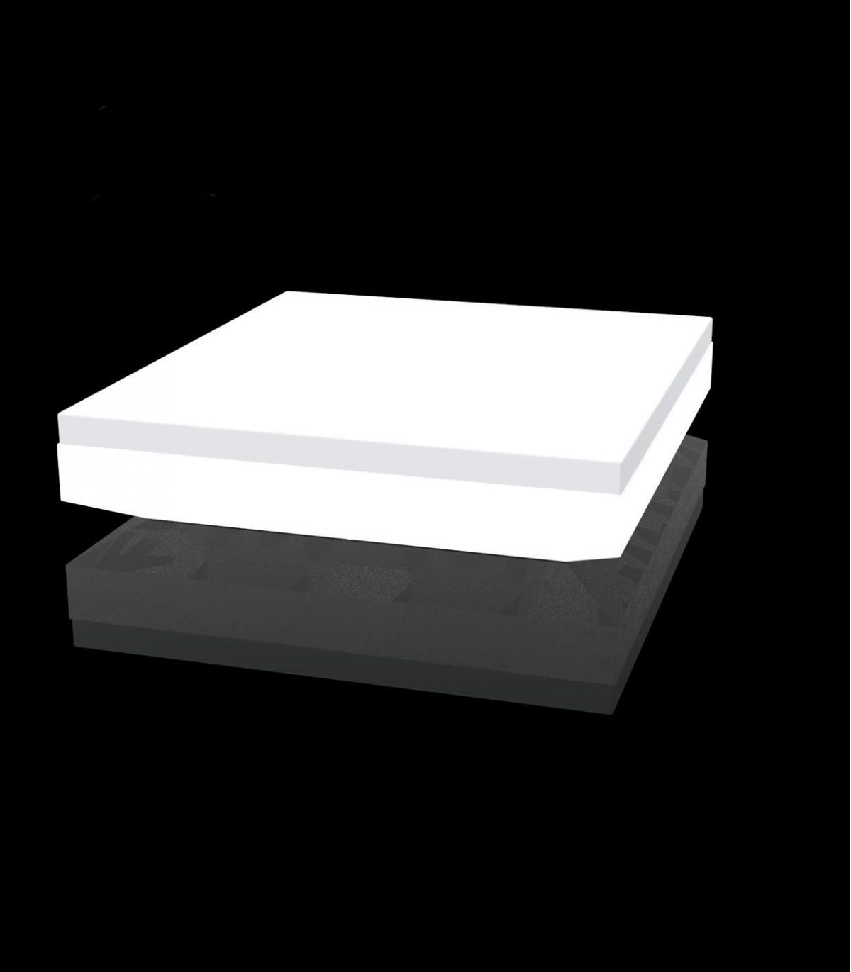 088485 Кровать 200x180x40 LED Vondom Vela