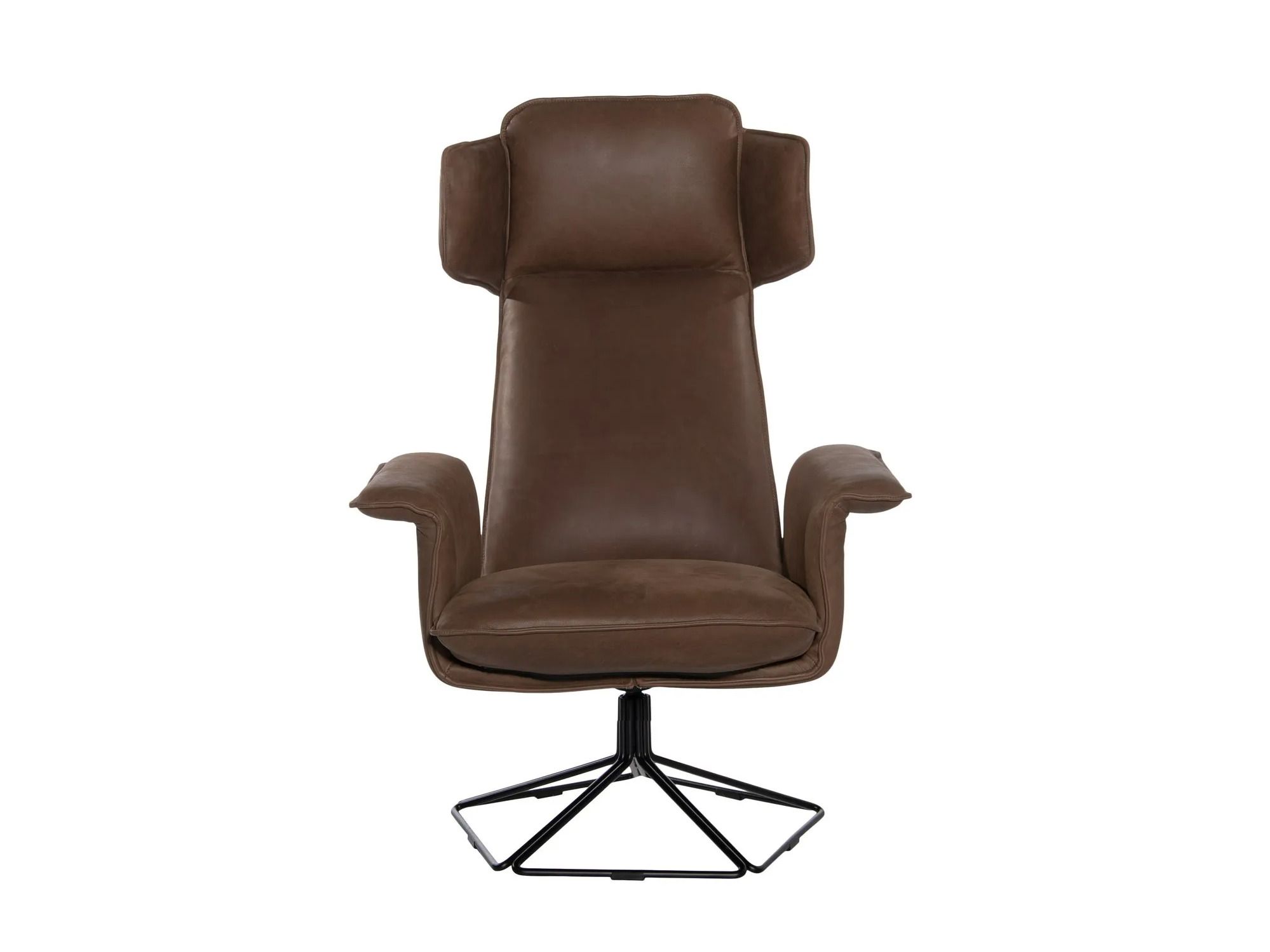 Кожаное кресло с подголовником Jess Оригами ARCH-00036177 - Вид №2