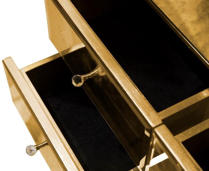 KOKET Шкаф с сусальным золотом с ящиками sun-id-1412528 - Вид №6