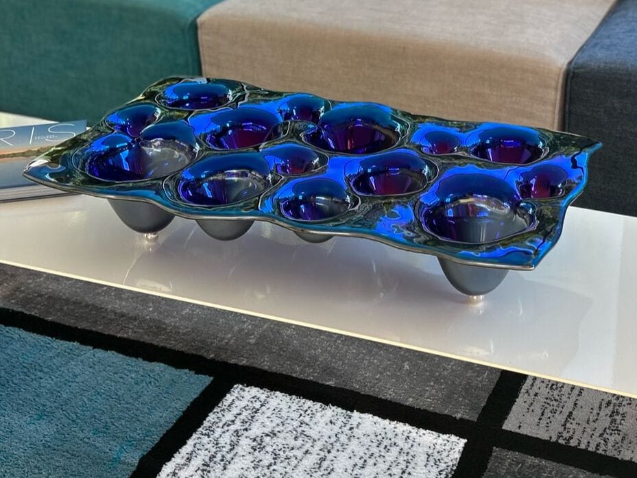 Стеклянные центральные элементы PlusObject LIQUID METAL ARCH-00021456