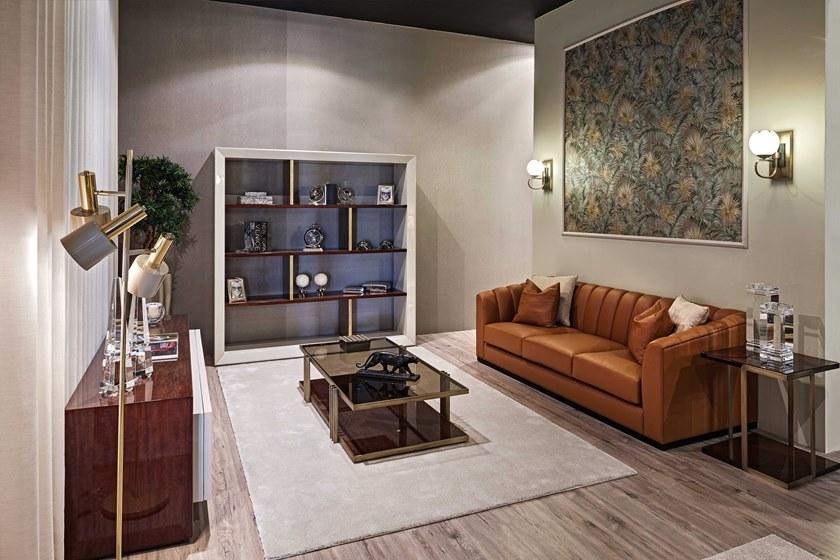 Stylish Club Квадратный журнальный столик из эвкалипта Bridge Scf.b04 - Вид №3