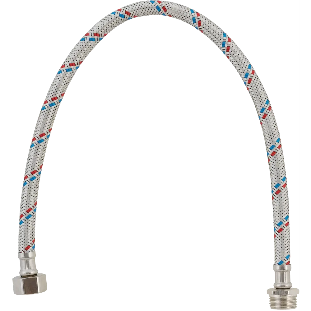 Гибкая подводка для воды 1/2" штуцер-гайка 100 см 82894891 STLM-2184698 Santreyd 