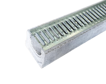 Лоток водоотводный BetoMax Basic ЛВ-10.14.13-Б бетонный 4000 ГеоПластБорд GPBST-230 - Вид №1