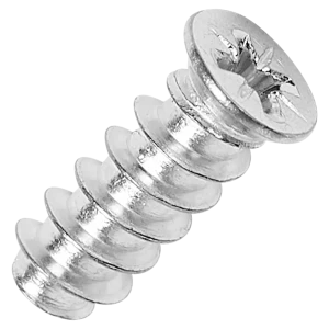 Евровинт 6.3x15 мм сталь цвет серебро 8 шт.