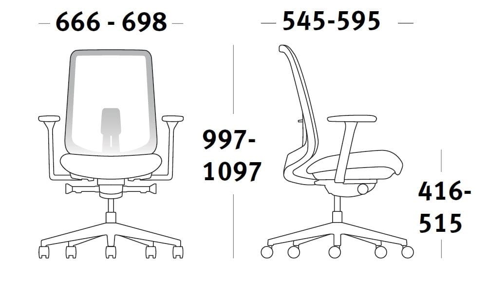 Офисное кресло с 5 спицами Herman Miller VERUS ARCH-00068824 - Вид №7