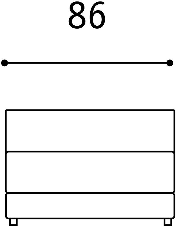 Febal Casa Модульный тканевый диван с шезлонгом sun-id-1425133 - Вид №4