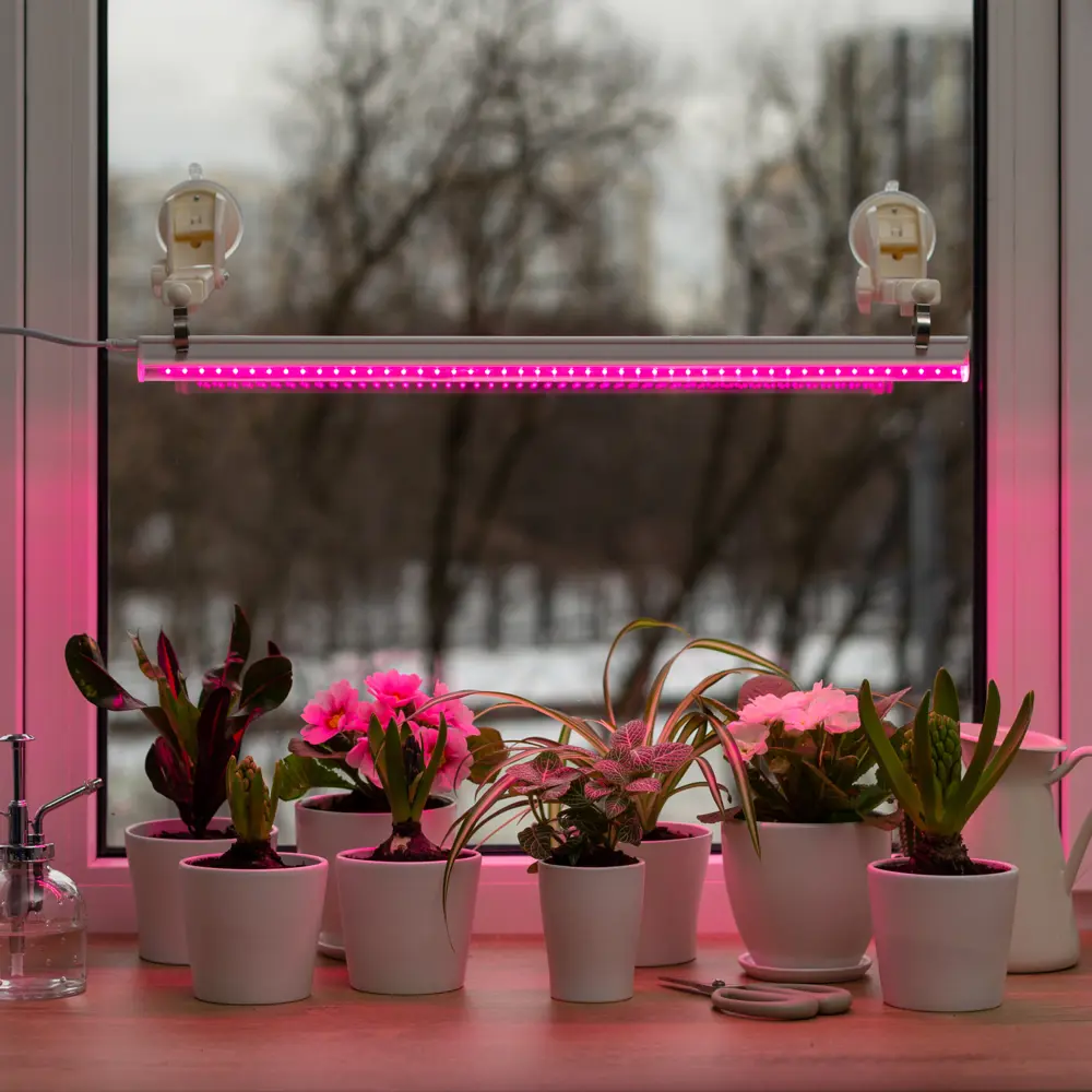 Фитосветильник линейный светодиодный Ritter Planta 56297 9 14Вт 880мм провод 2м с выключателем на корпусе цвет белый STLM-2048441 - Вид №20