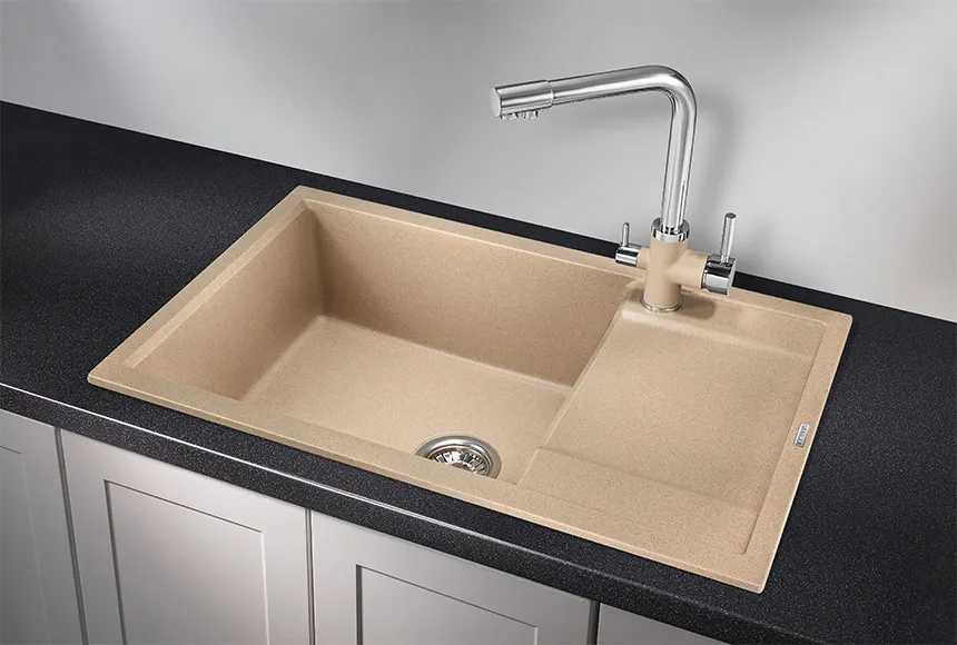 7805, ПЕСОК, кухонная мойка, кварц GRANULA 7805-ST184