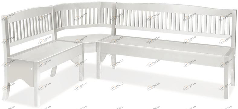 CREO Kitchens Лакированная угловая скамейка sun-id-1439899