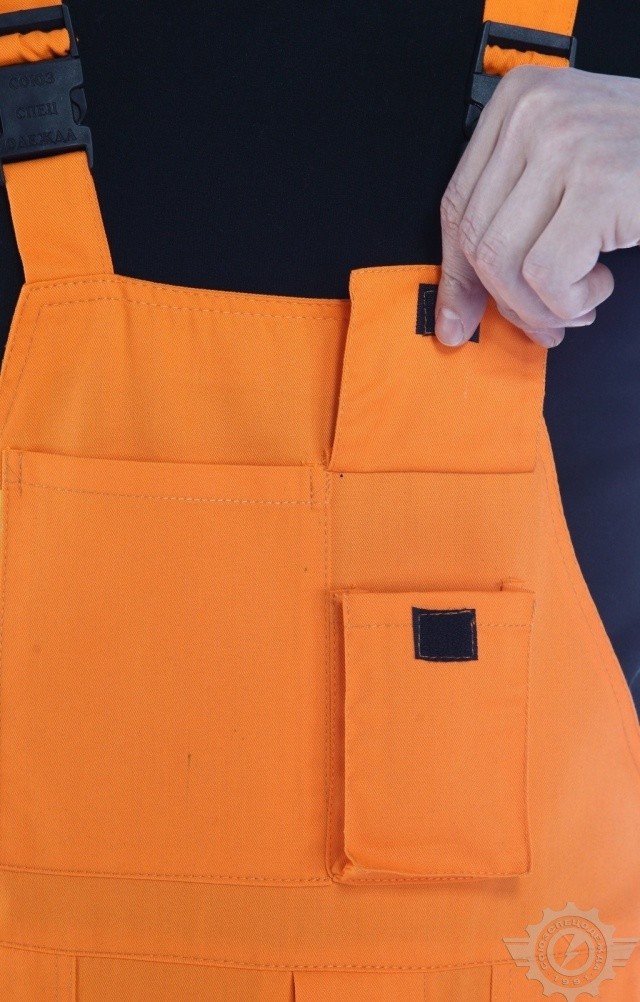 65926 Костюм "Дорожник Флюр" с СВП  Летняя спецодежда  размер 44-46/158-164  - Вид №12