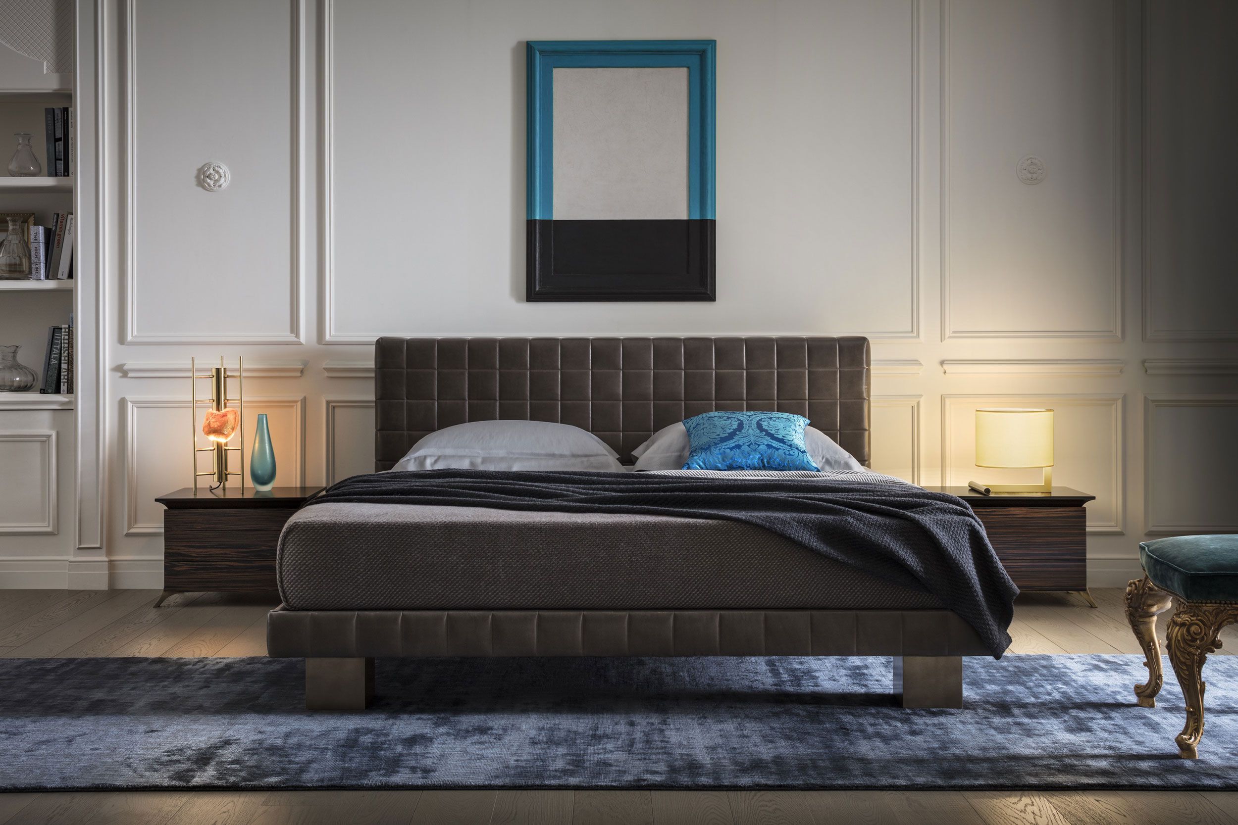 Двуспальная мягкая кровать OAK дорожки ARCH-00124798 - Вид №1