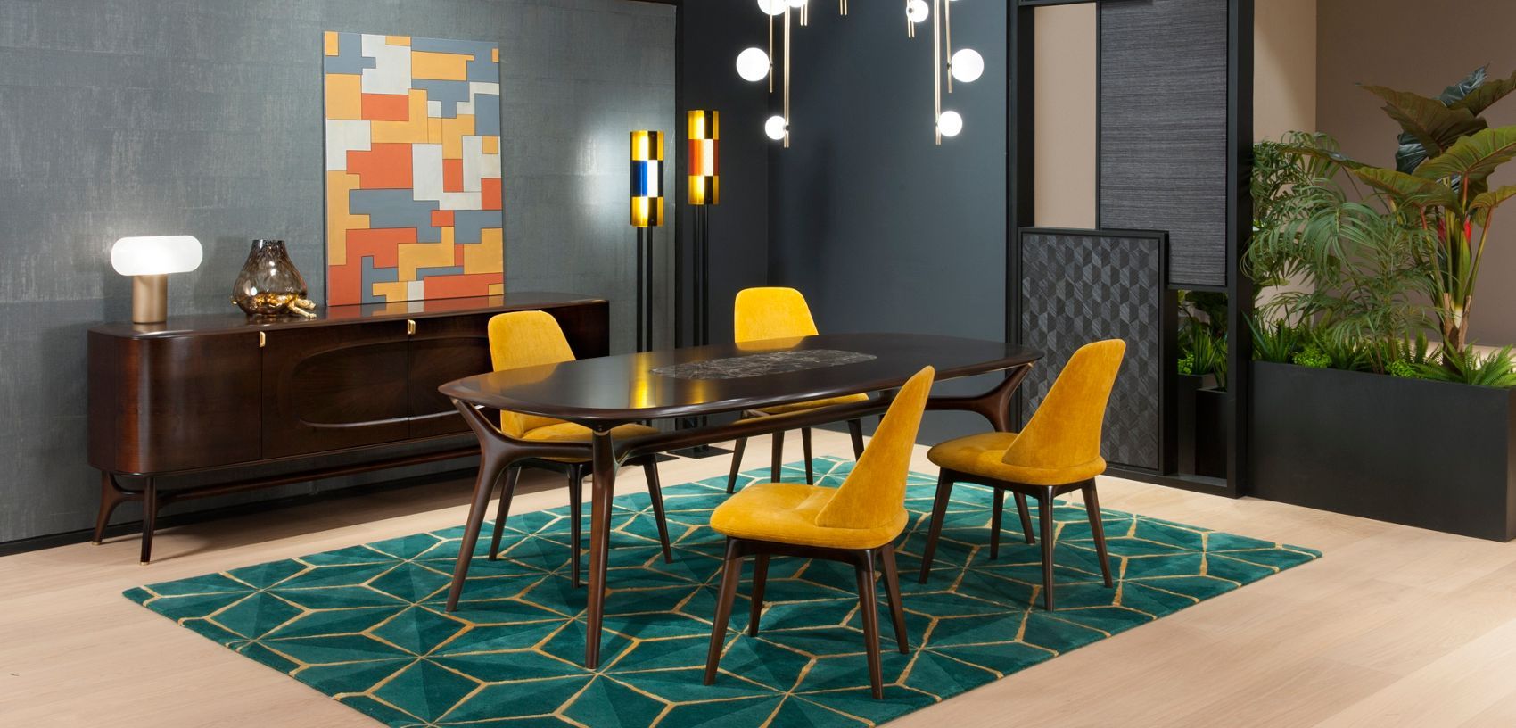 Мягкий стул из ткани ROCHE BOBOIS Лебедка ARCH-00006635 - Вид №1