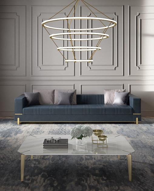 Capital Collection 3-х местный тканевый диван Grand sun-id-1457554 - Вид №1