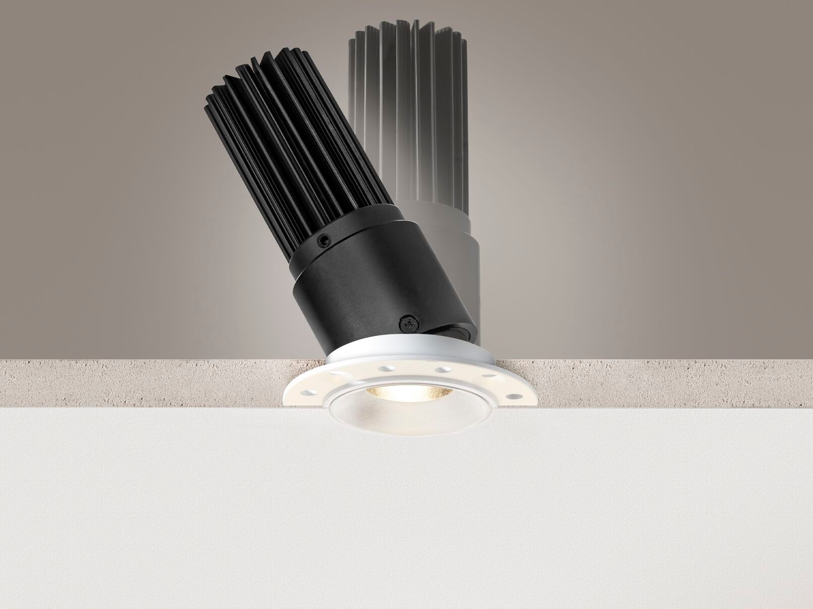 Литье под давлением алюминий регулируемый светодиодный прожектор Panzeri Джеймс ARCH-00069549 - Вид №1