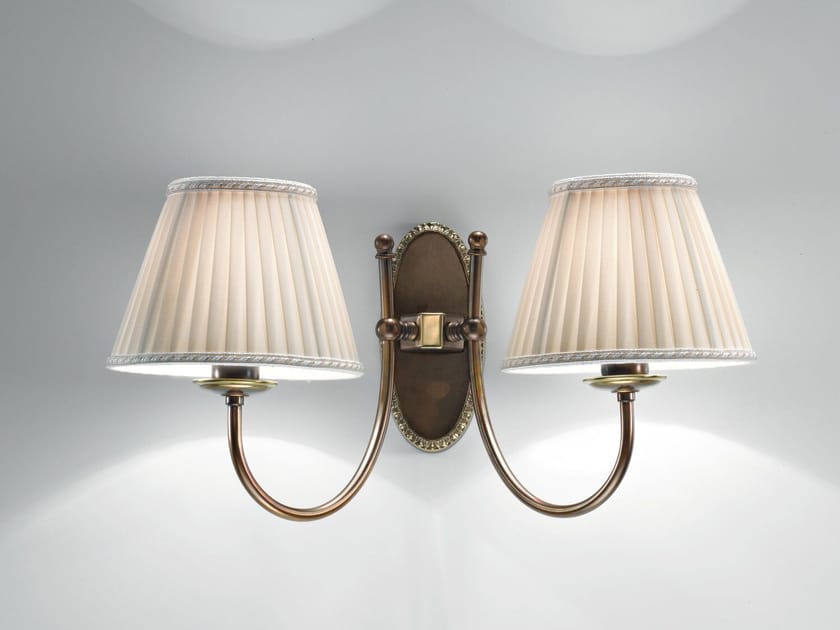 Латунный настенный светильник Cremasco Illuminazione световые работы ARCH-00088856