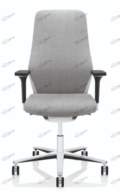 ZÜCO Офисный стул из ткани и вращающейся металлической основы Signo Sg 104