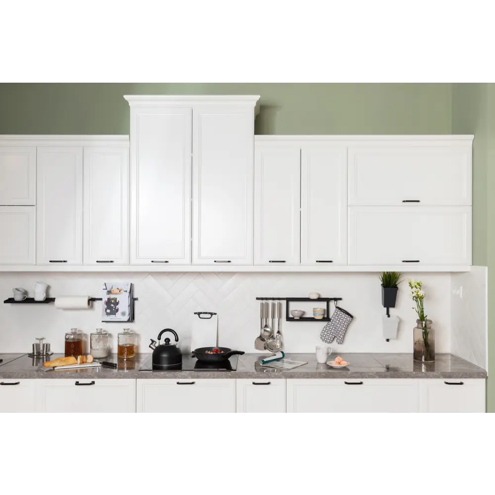 Фасад для кухонного шкафа Реш 39.7x76.5 см Delinia ID МДФ цвет белый 82011432 STLM-2061217 - Вид №7