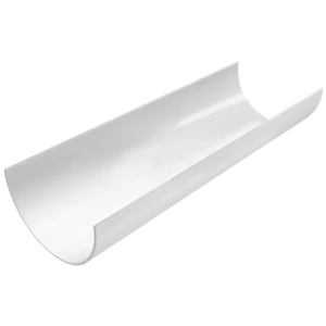 Желоб водосточный fineber Ø120 3 м белый