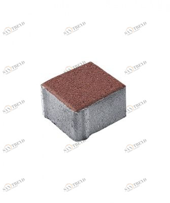 Тротуарные плиты "ЛА-ЛИНИЯ" - А.3.К.4 (Стандарт) Красный Santreyd sun-id-332825