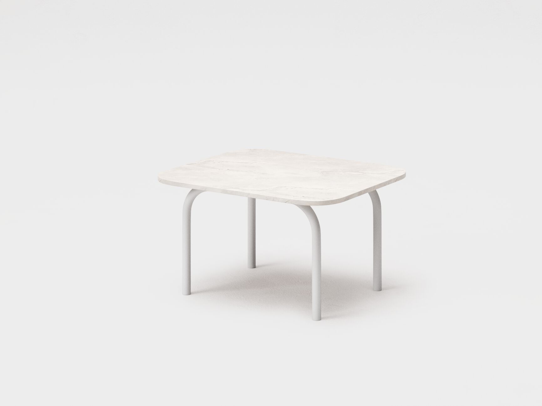 Рециркулированный пластиковый прямоугольный садовый журнальный столик Joyf Havn ARCH-00149037