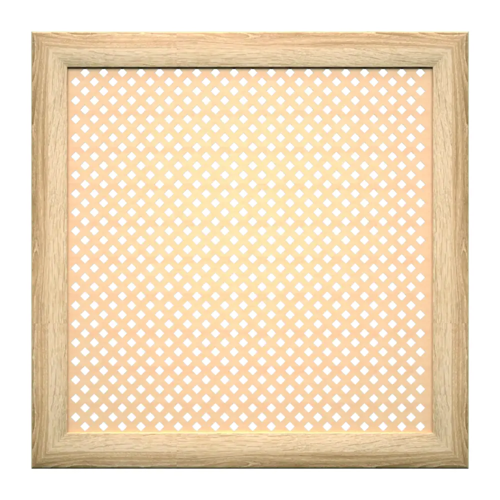 Экран для радиатора Глория МДФ 60x60 см дуб сонома 85305540 STLM-2175835 STELLA 
