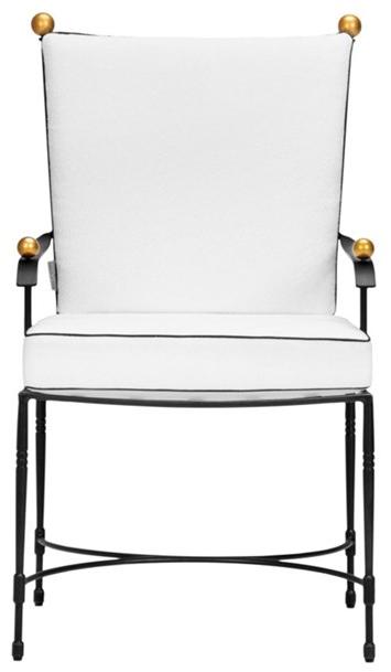 JANUS et Cie Садовый стул из нержавеющей стали с подлокотниками Amalfi sun-id-1377653 - Вид №1