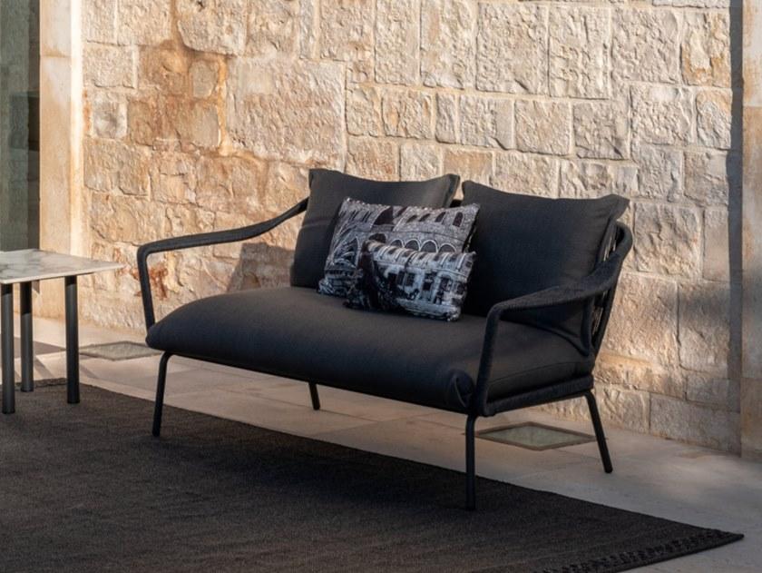 Talenti 2-местный тканевый садовый диван Cruise alu Crualulov - Вид №2