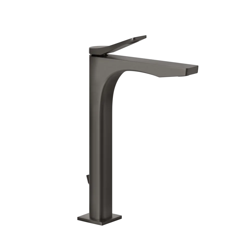 Смеситель для умывальника 59003 707 Gessi Rilievo ЧЕРНЫЙ МЕТАЛЛ BR. PVD 59003707