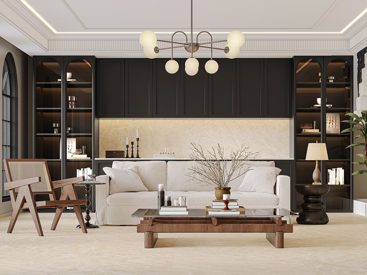 Мраморный пол / покрытие GANI MARBLE TILES SAFARI BEIGE ARCH-00132533 - Вид №1