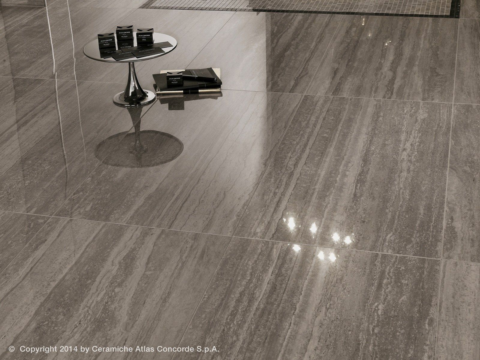 Пол из керамогранита с мраморным эффектом Atlas Concorde Marvel Pro ARCH-00098884 - Вид №15