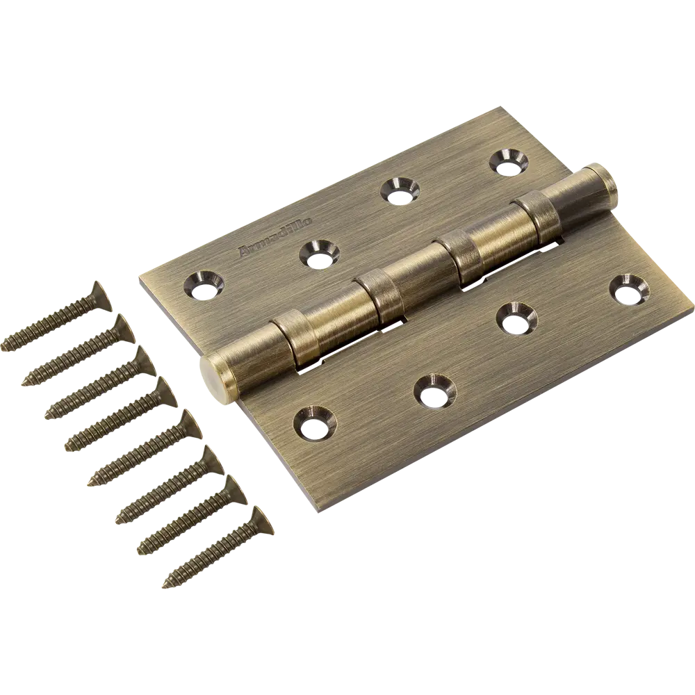 Петля универсальная 4500C AB 100x75x3 мм сталь цвет античная бронза ARMADILLO STLM-2053298 - Вид №2