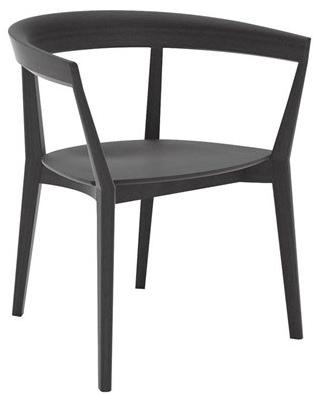 Andreu World Деревянный стул с подлокотниками Carola So0907 - Вид №1