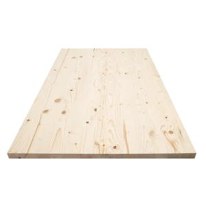 91979718 Мебельный щит Дом дерева 40x100x2.8 см ель сорт AB STLM-1519580