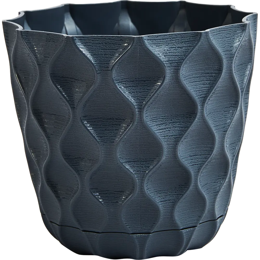 Ingreen Wave — кашпо для комнатных растений с системой дренажа 88593913