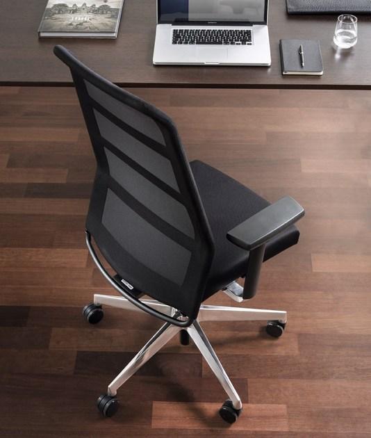 Wiesner-Hager Офисное кресло на 5 спиц с подлокотниками на колесиках Paro_2 sun-id-1349545 - Вид №6