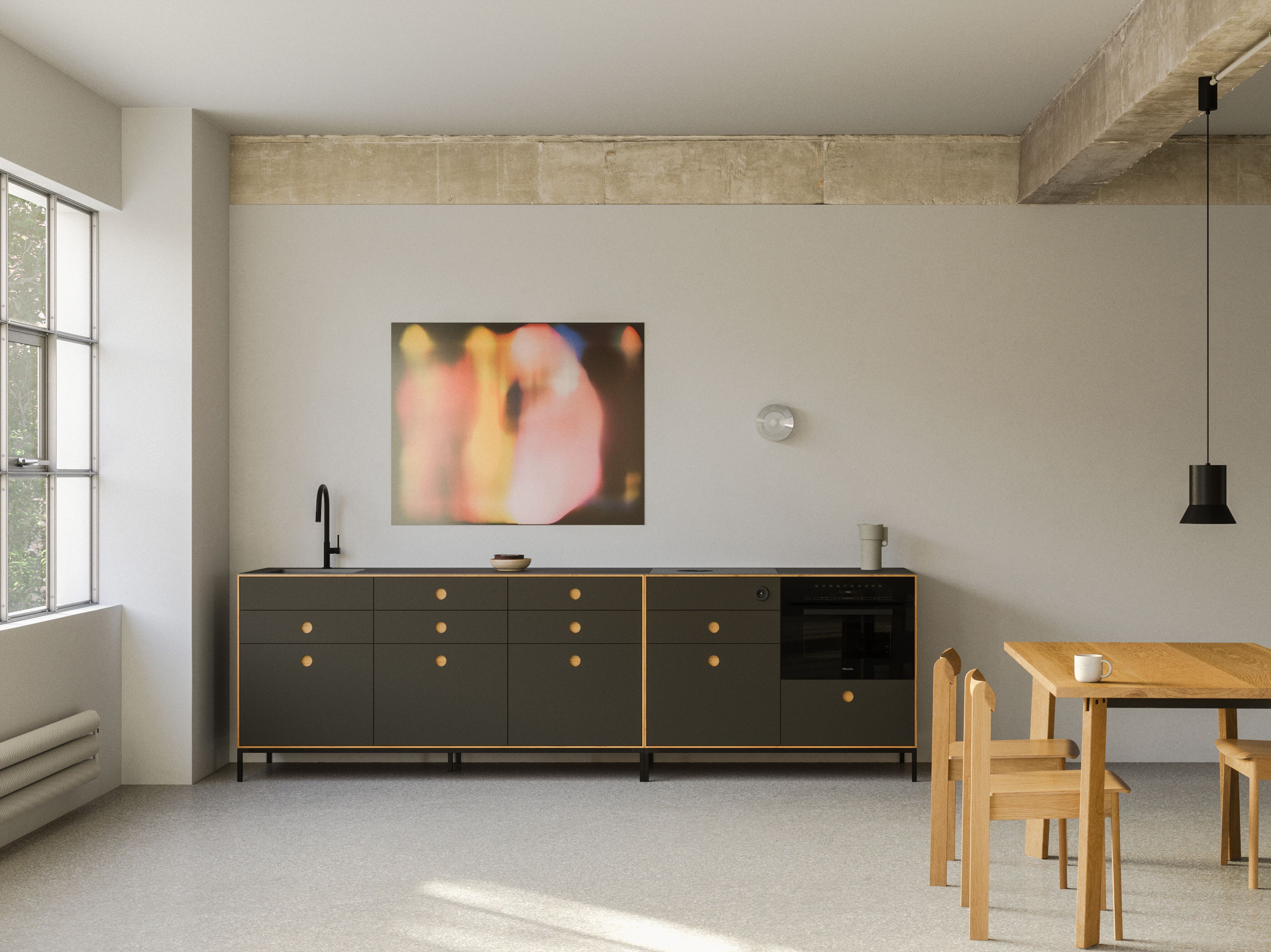 Встроенная кухня Neuvermoebelt TINY KITCHEN "OFFICE" ARCH-00142579 - Вид №1