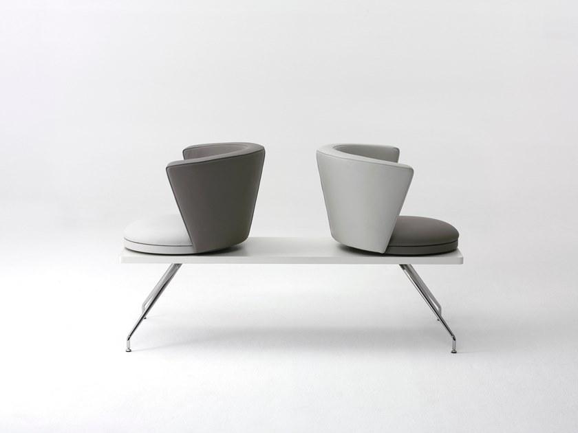 Spiegels Сиденье на кожаной балке с подлокотниками .rossi sun-id-1472412 - Вид №3