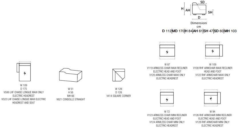 Rossini Sofas Кожаный угловой диван-кровать с шезлонгом sun-id-1409345 - Вид №6