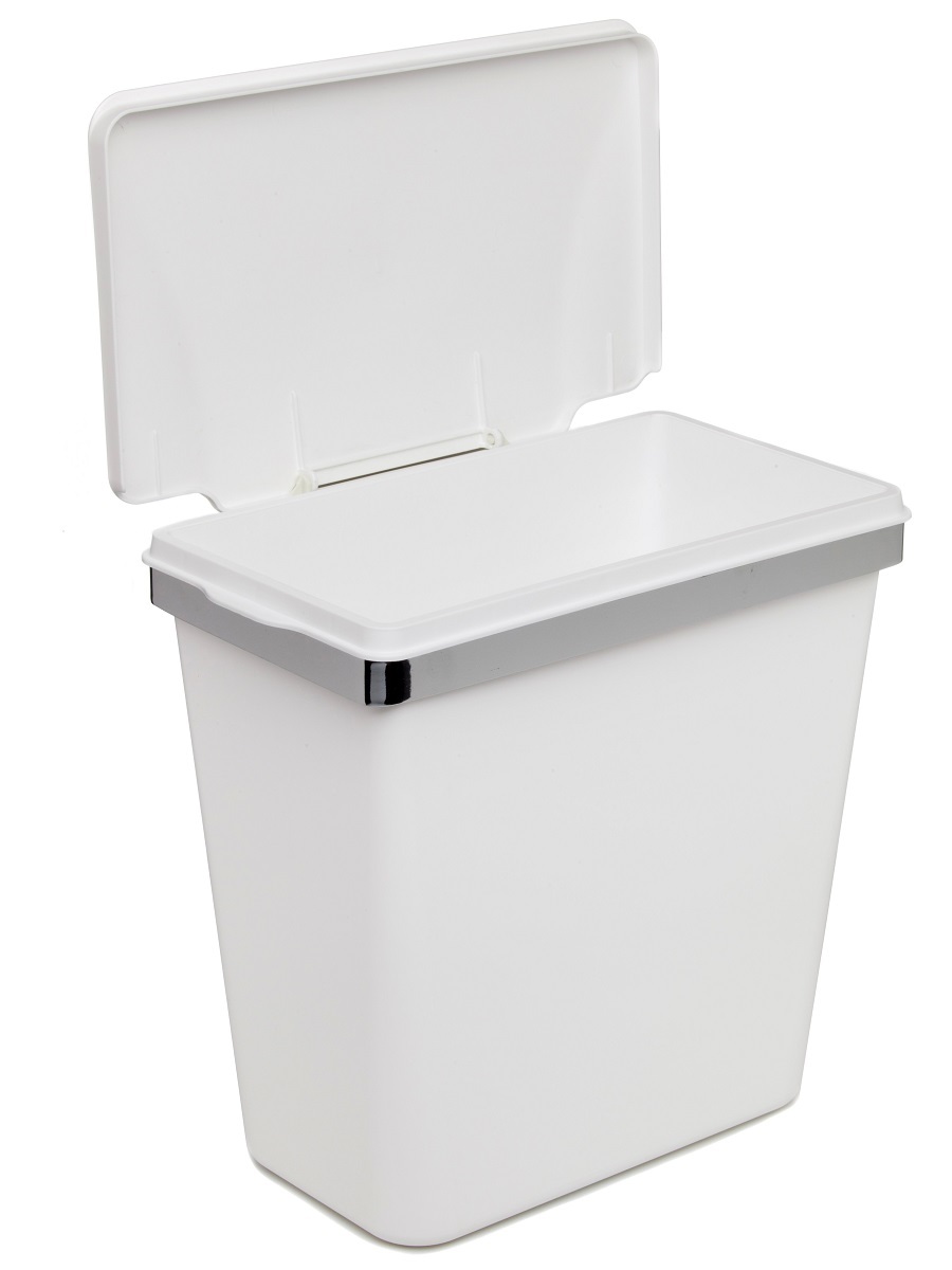 Контейнер для мусора на дверцу Zeta 11 White NAVAKO 10029 - Вид №1