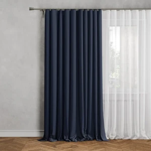 GARDEN Штора на люверсах синяя 200x280 см для гостиной и спальни 89390627