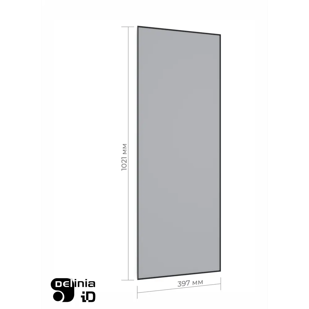 Фасад Вельск Delinia ID с матовым стеклом и алюминиевой рамой 39.7×102.1 см 86799235 STLM-0874126 - Вид №16