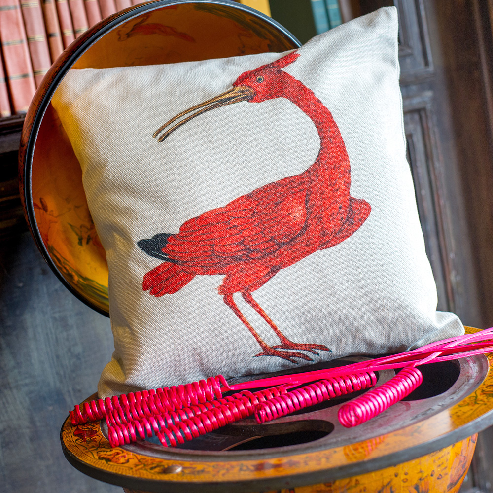 2719181 Интерьерная подушка «Алый ибис» Object Desire  - Вид №2