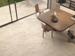 Напольное покрытие из керамогранита для внутреннего и наружного применения с эффектом камня