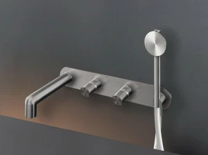 Ceadesign Смеситель для ванны настенный из нержавеющей стали с ручным душем Cartesio Car 51y